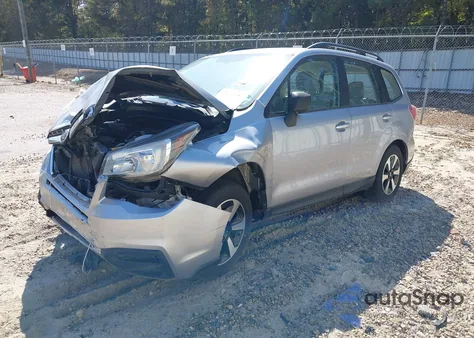 2017 Subaru Forester 2.5I z USA, uszkodzony, nr VIN JF2SJABC4HH506772